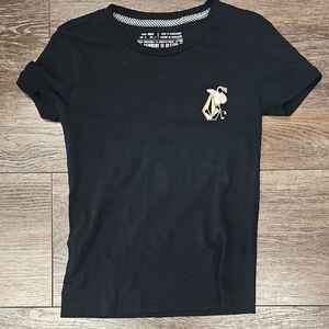 Black, T-Shirt, Skate, Surf, Summer, 2000s, Y2k, Beach, Soft, Stretchy, Cotton